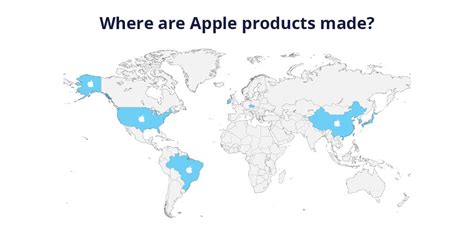 where are apples products manufactured.